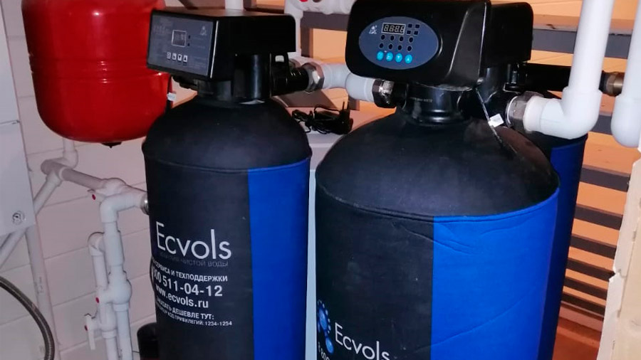 Система очистки воды Ecvols в Антиконденсатных чехлах