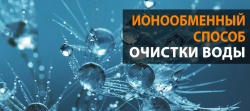 Ионообменный способ очистки воды