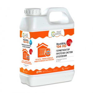 Герметик HeatGuardex Blockseal 104HD, устранение протечек, 1 литр
