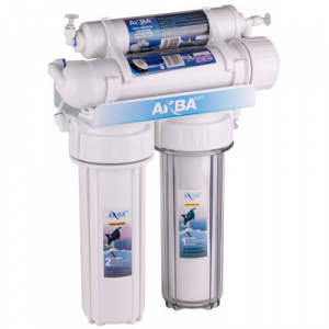 Обратный осмос AquaKit RX-50 S-2, 4 ступени очистки, бак 12л,150 л/сутки