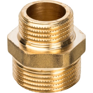 Ниппель латунь НР1 1/2"- НР2"